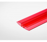 Профиль Центр Профиль 10,0 мм x6000 мм красный