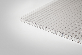 Сотовый поликарбонат КИВИ прозрачный  6,0 мм 2100x6000 мм